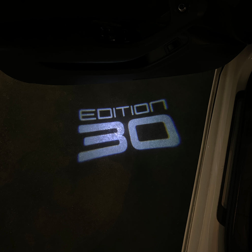 Volkswagen Porte luci EOITION 30 Logo Nr.64 (quantità 1 = 2 Logo Films /2 luci porta)