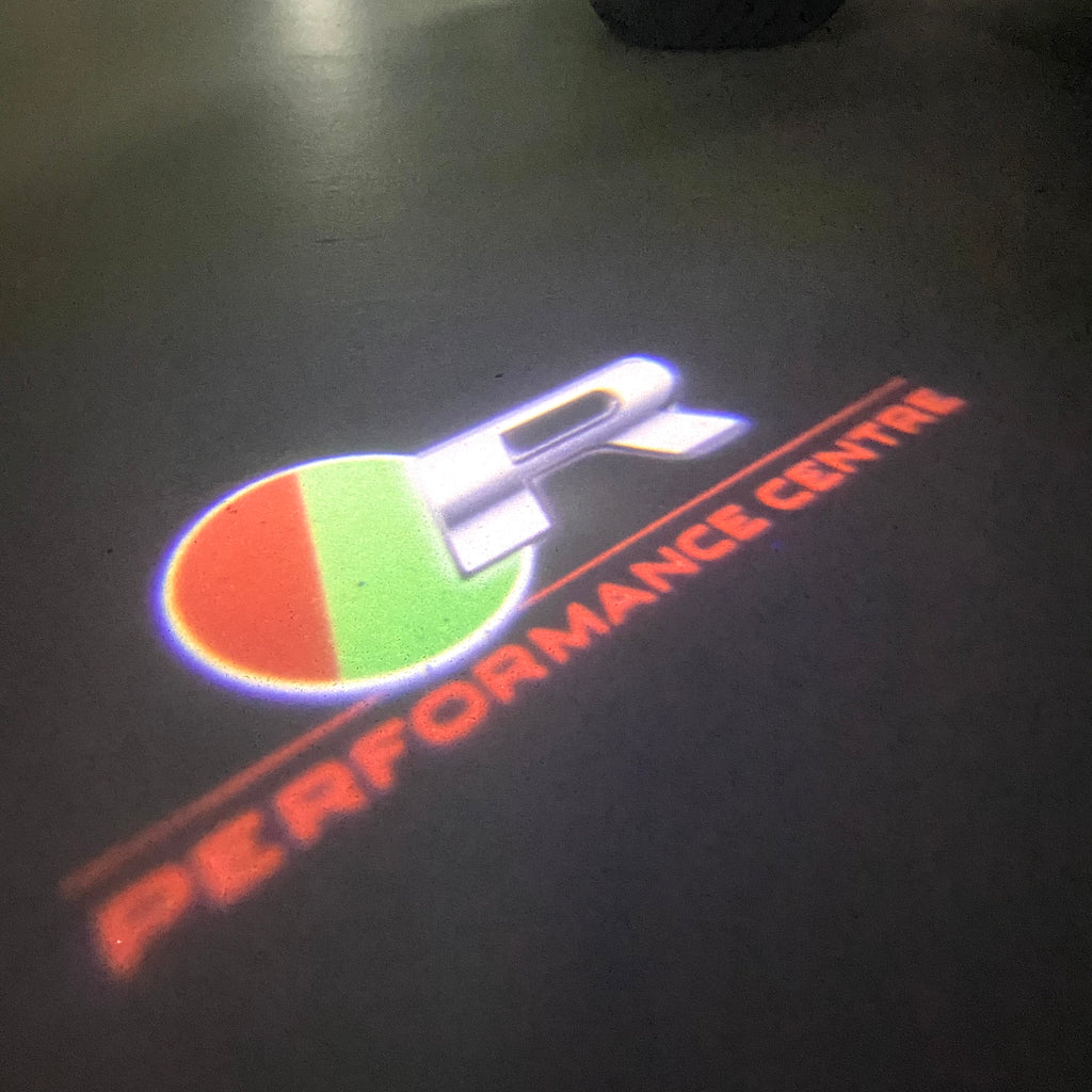 LUCI PROIETTORI LOGO JAGUAR Nr.76 (quantità 1 = 1 set / 2 luci porta)