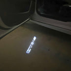 AUDI LOGO PROJECTOT LIGHTS Nr.19 (cantidad 1 = 2 películas con logotipo /2 luces de puerta)