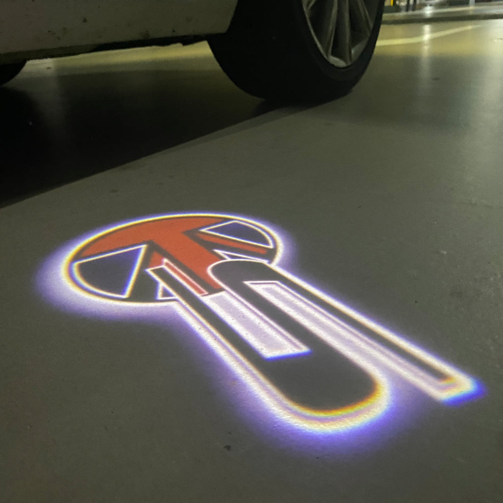 JAGUAR LOGO PROJECROTR LIGHTS Nr.45 (Menge 1 = 1 Sätze/2 Türleuchten)