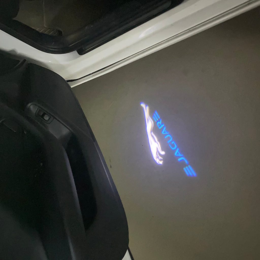 JAGUAR LOGO PROJECTOR LIGHTS Nr.20 (quantité 1 = 1 jeux / 2 lumières de porte)