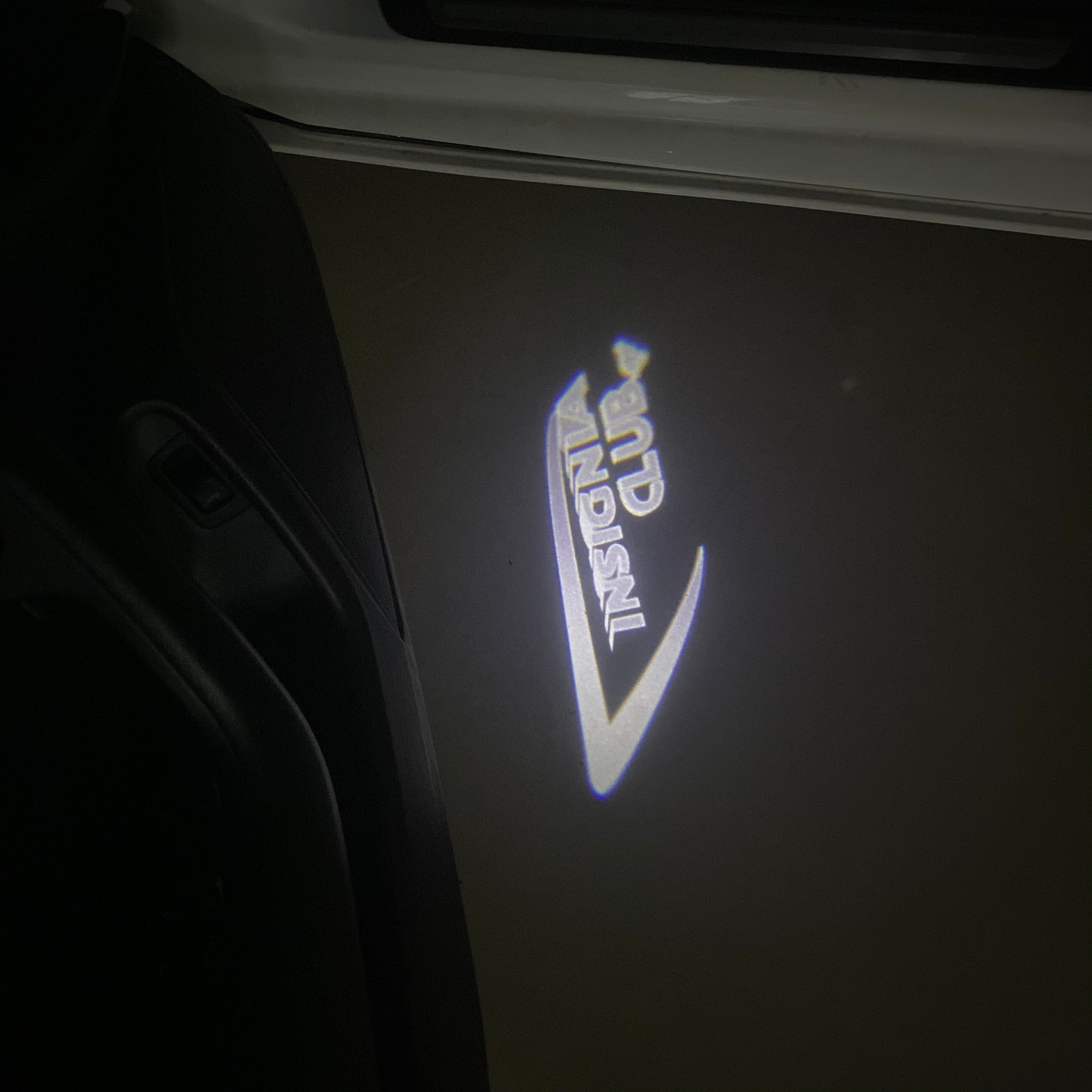 أوبل INSignia LOGO PROJECROTR أضواء Nr.01 (كمية 1 = 1 مجموعات / 2 أضواء الباب)