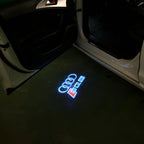 AUDI LOGO PROJECT LIGHTS Nr.120 (quantità 1= 2 Logo Films /2 porta luci）