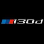 ÉCLAIRAGE DE PROJECTEUR BMW M3 LOGO Nr.24 (quantité 1 = 1 jeux / 2 feux de porte)