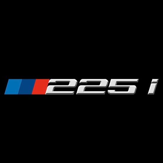 ÉCLAIRAGE DE PROJECTEUR BMW M3 LOGO Nr.24 (quantité 1 = 1 jeux / 2 feux de porte)
