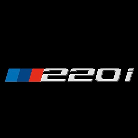 LUCES DE PROYECTOR DEL LOGOTIPO BMW M3 Nr.24 (cantidad 1 = 1 juegos / 2 luces de puerta)