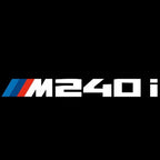 ÉCLAIRAGE DE PROJECTEUR BMW M3 LOGO Nr.24 (quantité 1 = 1 jeux / 2 feux de porte)