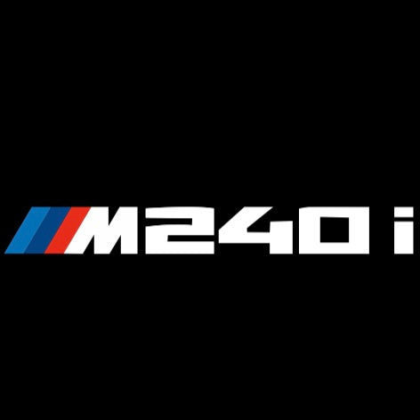 LUCES DE PROYECTOR DEL LOGOTIPO BMW M3 Nr.24 (cantidad 1 = 1 juegos / 2 luces de puerta)