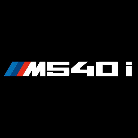 ÉCLAIRAGE DE PROJECTEUR BMW M3 LOGO Nr.24 (quantité 1 = 1 jeux / 2 feux de porte)
