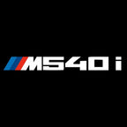ÉCLAIRAGE DE PROJECTEUR BMW M3 LOGO Nr.24 (quantité 1 = 1 jeux / 2 feux de porte)