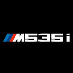 ÉCLAIRAGE DE PROJECTEUR BMW M3 LOGO Nr.24 (quantité 1 = 1 jeux / 2 feux de porte)