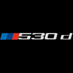 ÉCLAIRAGE DE PROJECTEUR BMW M3 LOGO Nr.24 (quantité 1 = 1 jeux / 2 feux de porte)