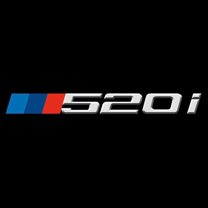 LUCES DE PROYECTOR DEL LOGOTIPO BMW M3 Nr.24 (cantidad 1 = 1 juegos / 2 luces de puerta)