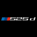 ÉCLAIRAGE DE PROJECTEUR BMW M3 LOGO Nr.24 (quantité 1 = 1 jeux / 2 feux de porte)
