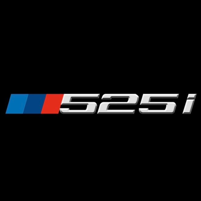 ÉCLAIRAGE DE PROJECTEUR BMW M3 LOGO Nr.24 (quantité 1 = 1 jeux / 2 feux de porte)