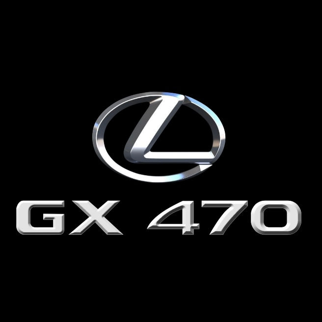LEXUS LOGO PROJECTOR LIGHTS Nr.01 (الكمية 1 = 1 مجموعة / 2 أضواء باب)