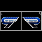 LUCES LEXUS LOGO PROJECROTR Nr.01 (cantidad 1 = 1 juegos / 2 luces de puerta)