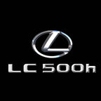 LEXUS LOGO PROJECTOR LIGHTS Nr.01 (الكمية 1 = 1 مجموعة / 2 أضواء باب)