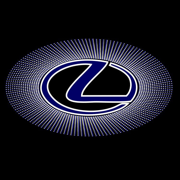 LUCES LEXUS LOGO PROJECROTR Nr.01 (cantidad 1 = 1 juegos / 2 luces de puerta)