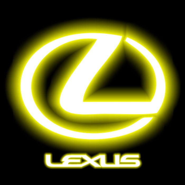 LUCES LEXUS LOGO PROJECROTR Nr.01 (cantidad 1 = 1 juegos / 2 luces de puerta)
