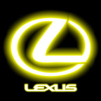 LUCES LEXUS LOGO PROJECROTR Nr.01 (cantidad 1 = 1 juegos / 2 luces de puerta)