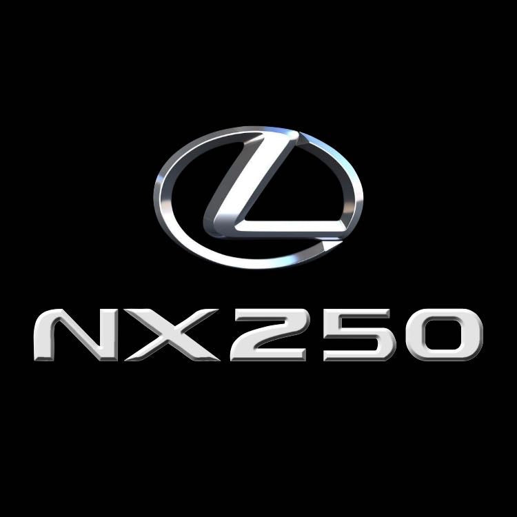 LEXUS LOGO PROJECROTR LIGHTS Nr.01 (Menge 1 = 1 Sets/2 Türleuchten)