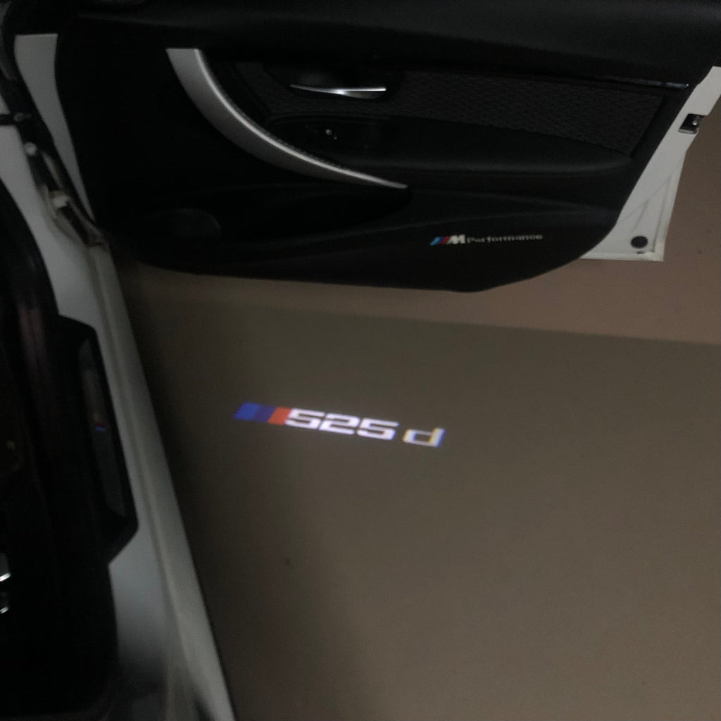 ÉCLAIRAGE DE PROJECTEUR BMW M3 LOGO Nr.24 (quantité 1 = 1 jeux / 2 feux de porte)