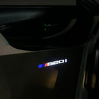 ÉCLAIRAGE DE PROJECTEUR BMW M3 LOGO Nr.24 (quantité 1 = 1 jeux / 2 feux de porte)