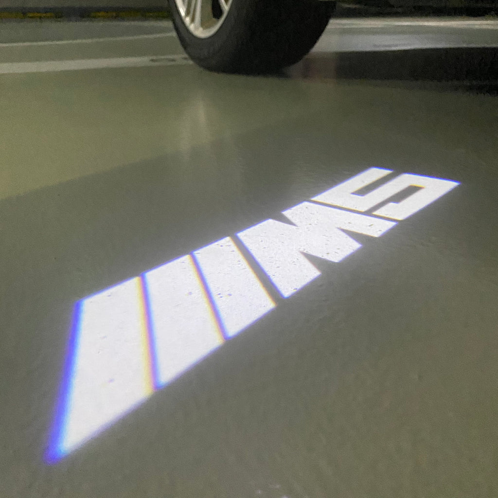 LUCES DE PROYECTOR DEL LOGOTIPO BMW M3 Nr.24 (cantidad 1 = 1 juegos / 2 luces de puerta)