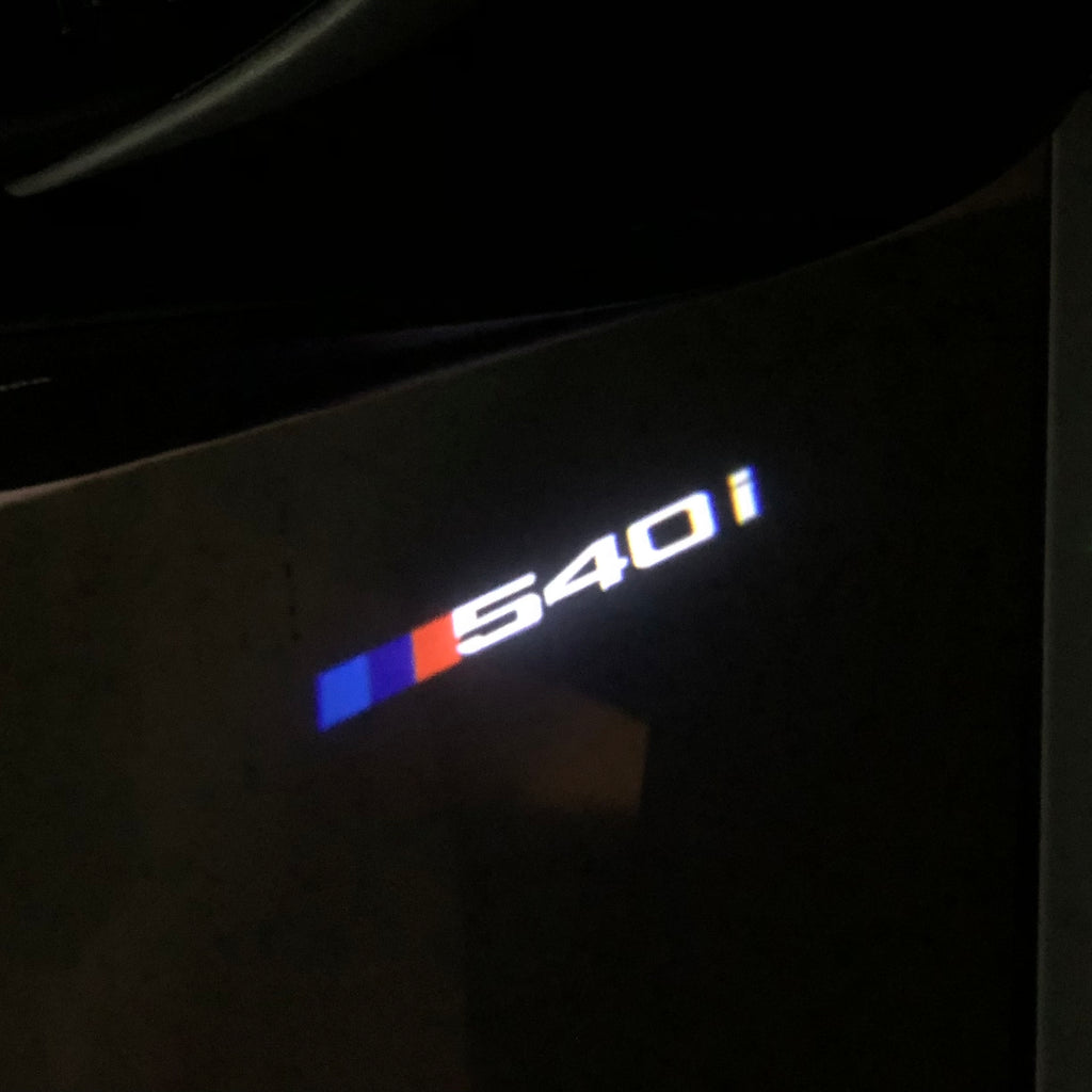 LUCES DE PROYECTOR DEL LOGOTIPO BMW M3 Nr.24 (cantidad 1 = 1 juegos / 2 luces de puerta)