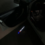 LUCES DE PROYECTOR DEL LOGOTIPO BMW M3 Nr.24 (cantidad 1 = 1 juegos / 2 luces de puerta)