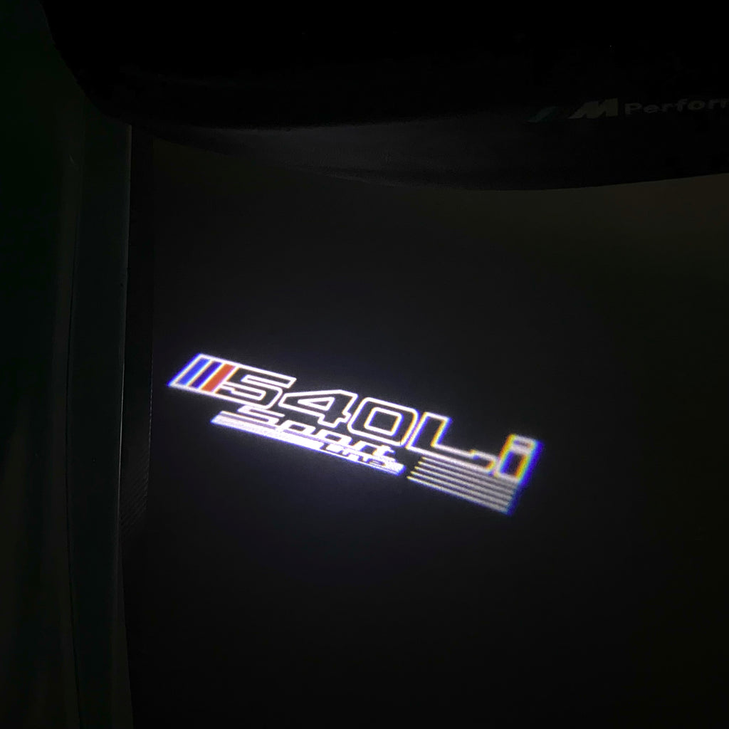ÉCLAIRAGE DE PROJECTEUR BMW M3 LOGO Nr.24 (quantité 1 = 1 jeux / 2 feux de porte)