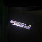 ÉCLAIRAGE DE PROJECTEUR BMW M3 LOGO Nr.24 (quantité 1 = 1 jeux / 2 feux de porte)