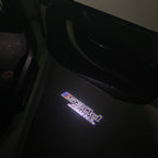 ÉCLAIRAGE DE PROJECTEUR BMW M3 LOGO Nr.24 (quantité 1 = 1 jeux / 2 feux de porte)