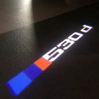 ÉCLAIRAGE DE PROJECTEUR BMW M3 LOGO Nr.24 (quantité 1 = 1 jeux / 2 feux de porte)