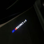 ÉCLAIRAGE DE PROJECTEUR BMW M3 LOGO Nr.24 (quantité 1 = 1 jeux / 2 feux de porte)