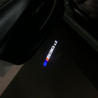 ÉCLAIRAGE DE PROJECTEUR BMW M3 LOGO Nr.24 (quantité 1 = 1 jeux / 2 feux de porte)