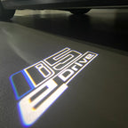 LUCES DE PROYECTOR DEL LOGOTIPO BMW M3 Nr.24 (cantidad 1 = 1 juegos / 2 luces de puerta)