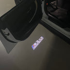 LUCES DE PROYECTOR DEL LOGOTIPO BMW M3 Nr.24 (cantidad 1 = 1 juegos / 2 luces de puerta)