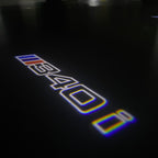 ÉCLAIRAGE DE PROJECTEUR BMW M3 LOGO Nr.24 (quantité 1 = 1 jeux / 2 feux de porte)
