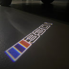 ÉCLAIRAGE DE PROJECTEUR BMW M3 LOGO Nr.24 (quantité 1 = 1 jeux / 2 feux de porte)