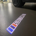 LUCES DE PROYECTOR DEL LOGOTIPO BMW M3 Nr.24 (cantidad 1 = 1 juegos / 2 luces de puerta)