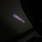 LUCES DE PROYECTOR DEL LOGOTIPO BMW M3 Nr.24 (cantidad 1 = 1 juegos / 2 luces de puerta)