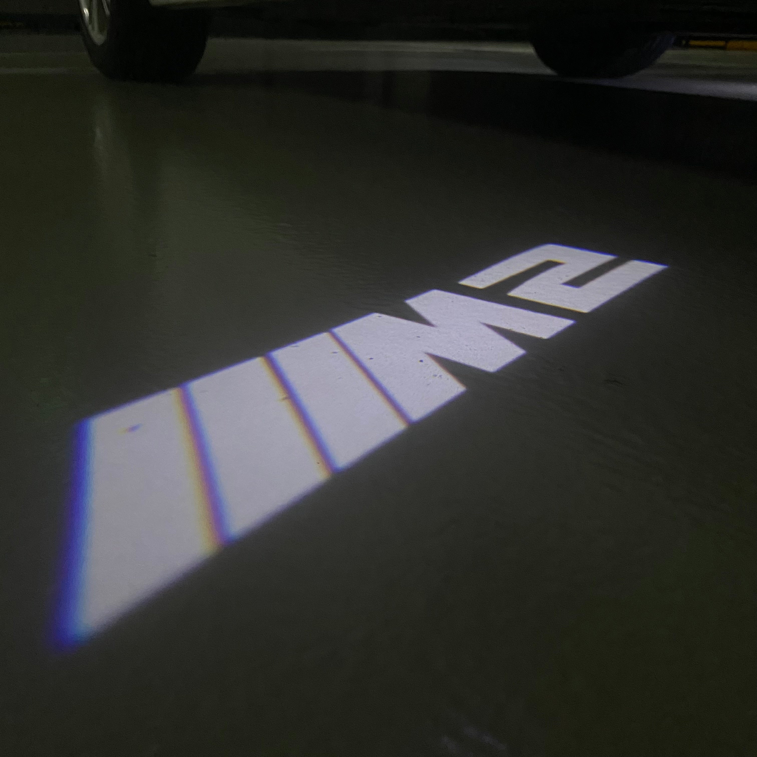 LUCES DE PROYECTOR DEL LOGOTIPO BMW M3 Nr.24 (cantidad 1 = 1 juegos / 2 luces de puerta)