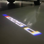 LUCES DE PROYECTOR DEL LOGOTIPO BMW M3 Nr.24 (cantidad 1 = 1 juegos / 2 luces de puerta)