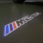 LUCES DE PROYECTOR DEL LOGOTIPO BMW M3 Nr.24 (cantidad 1 = 1 juegos / 2 luces de puerta)