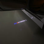 ÉCLAIRAGE DE PROJECTEUR BMW M3 LOGO Nr.24 (quantité 1 = 1 jeux / 2 feux de porte)
