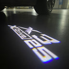 ÉCLAIRAGE DE PROJECTEUR BMW M3 LOGO Nr.24 (quantité 1 = 1 jeux / 2 feux de porte)