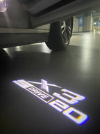 ÉCLAIRAGE DE PROJECTEUR BMW M3 LOGO Nr.24 (quantité 1 = 1 jeux / 2 feux de porte)