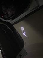 ÉCLAIRAGE DE PROJECTEUR BMW M3 LOGO Nr.24 (quantité 1 = 1 jeux / 2 feux de porte)